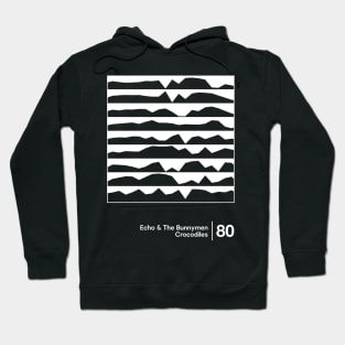 Echo & The Bunnymen - Minimalist Style Graphic Artwork Hoodie